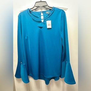 The Limited blouse — blue.